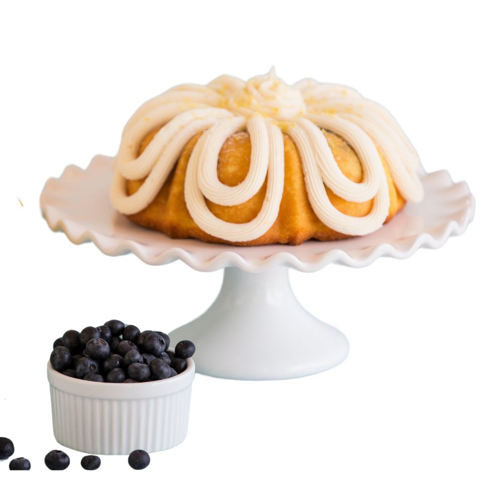 8" Shipping Big Bundt Cakes | Lemon Blueberry Bundt Cake
