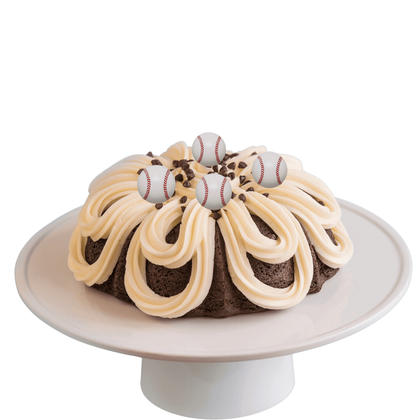 Double Chocolate | Baseball Bundt Cake