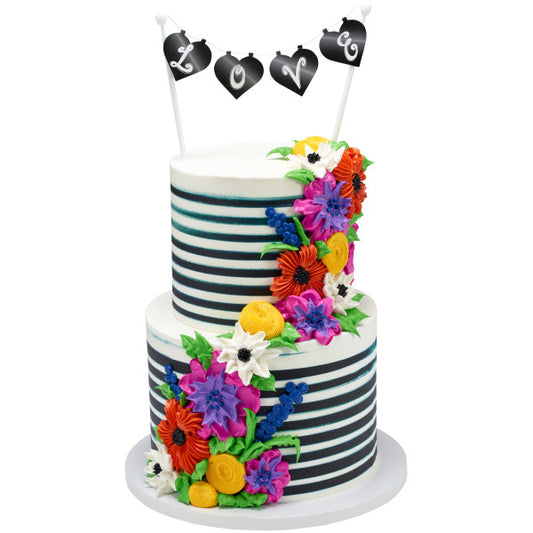Cake Toppers | "Love" Chalkboard Sign