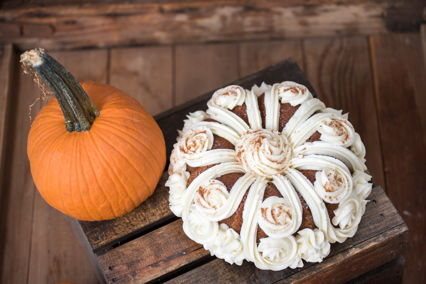 Pumpkin Spice Big Bundt Cakes