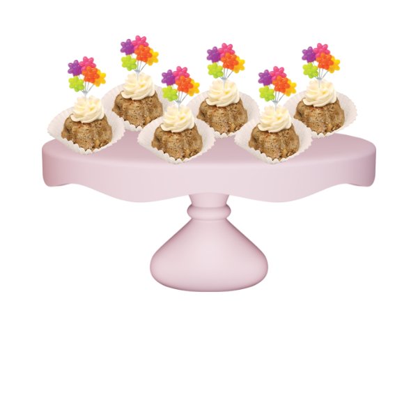 24 Carrot | Flower Cluster Bitty Bundts