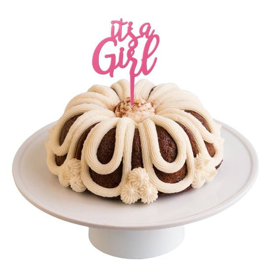 24 Carrot | "IT'S A GIRL" Bundt Cake