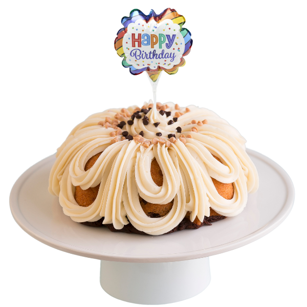 Big Bundt Cakes | Inflatable Happy Birthday Anagram® Bundt