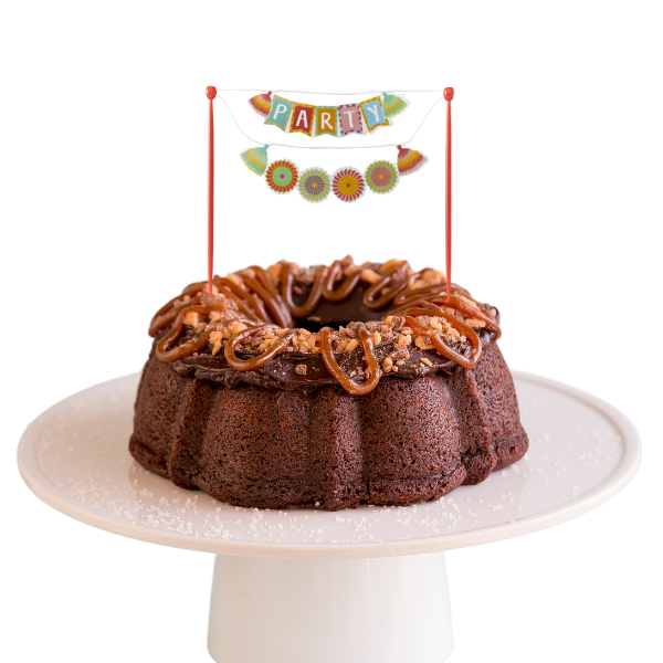 Big Bundt Cakes | Fiesta "PARTY" Banner Bundt Cake