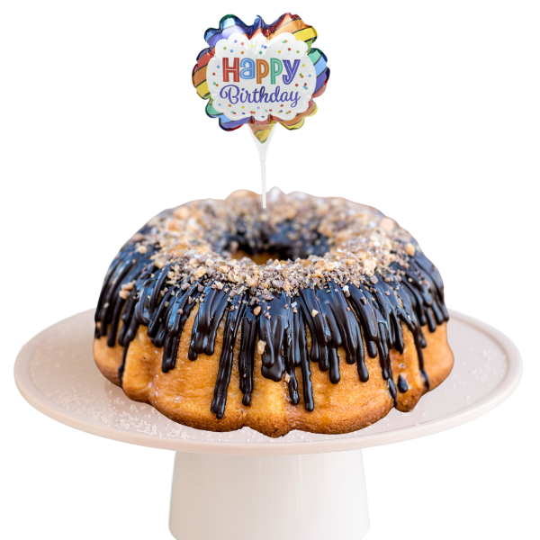 Big Bundt Cakes | Inflatable Happy Birthday Anagram® Bundt