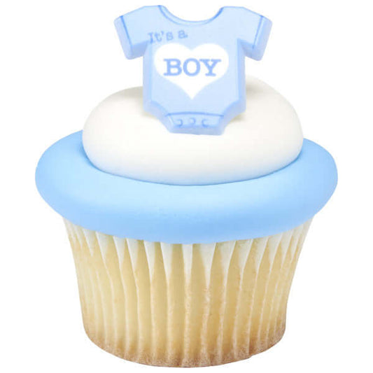 Cake Topper | It's A Boy Bundt Cake Rings