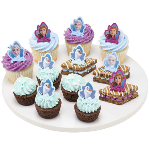 Cake Toppers | Disney Frozen II Elsa, Anna and Olaf Cake Toppers