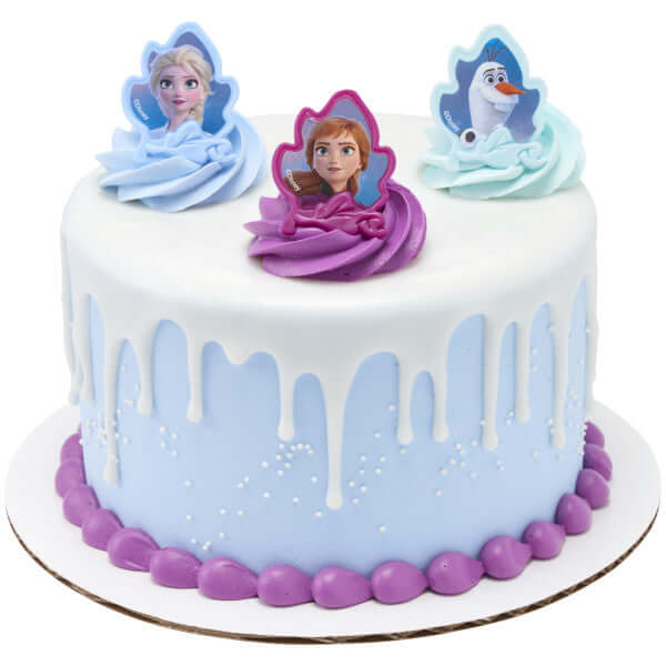 Cake Toppers | Disney Frozen II Elsa, Anna and Olaf Cake Toppers