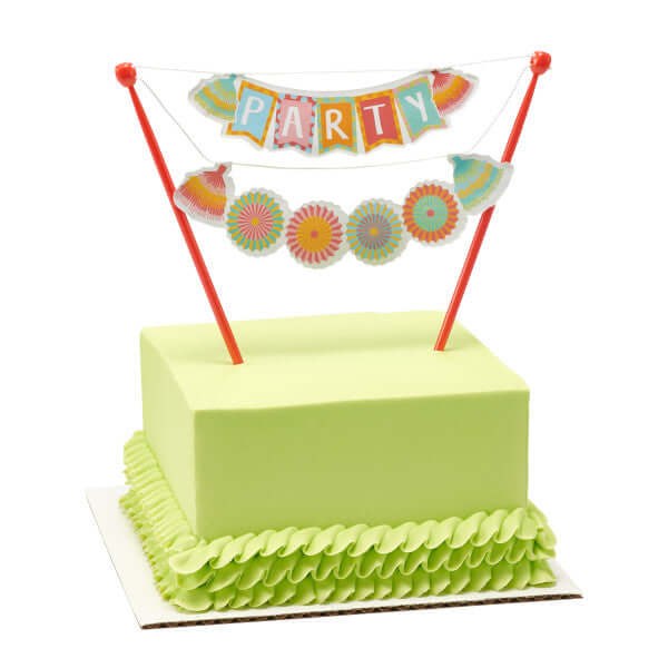 Cake Toppers | Festive "Party" Banner