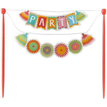 Cake Toppers | Festive "Party" Banner