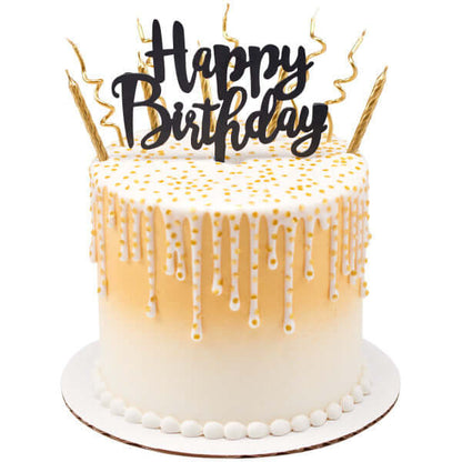 Cake Toppers | Happy Birthday Assortment Candle Holder