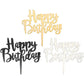 Cake Toppers | Happy Birthday Assortment Candle Holder