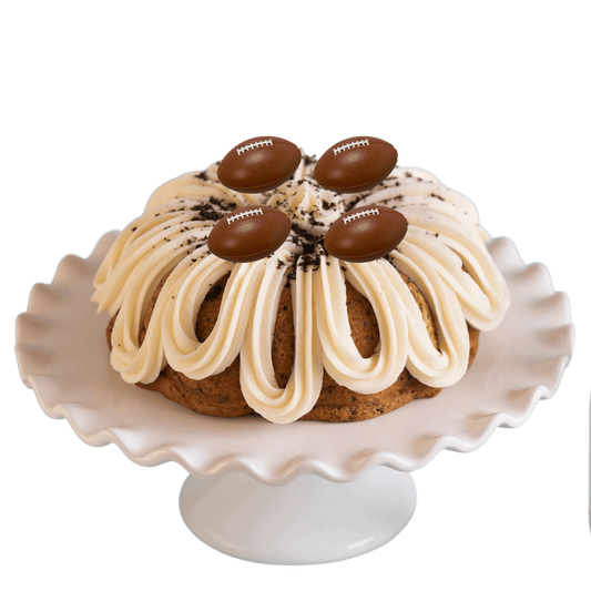 Cookies n' Cream |  Football Bundt Cake