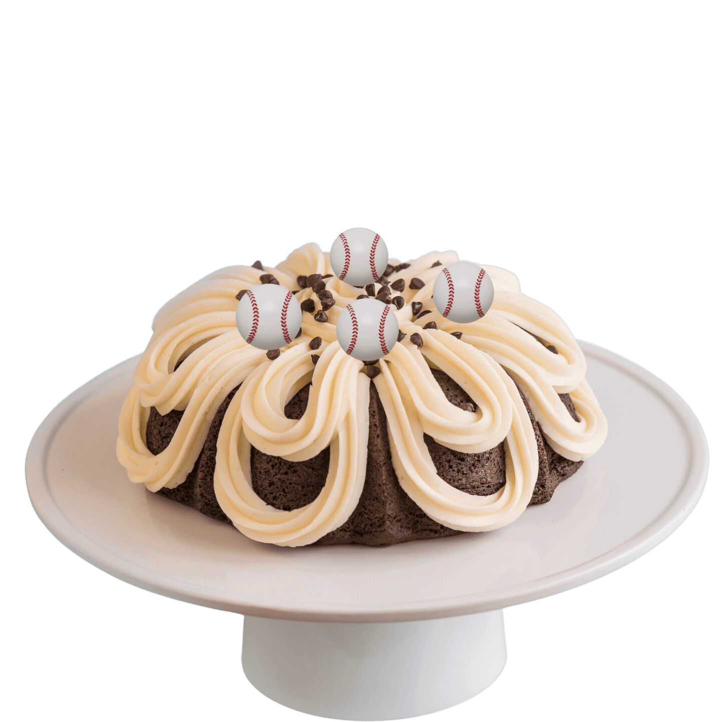 Double Chocolate | Baseball Bundt Cake - Bundt Cakes