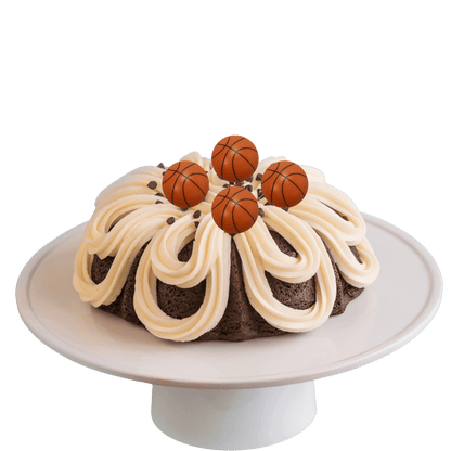 Big Bundt Cakes | Basketball Themed Bundt Cake