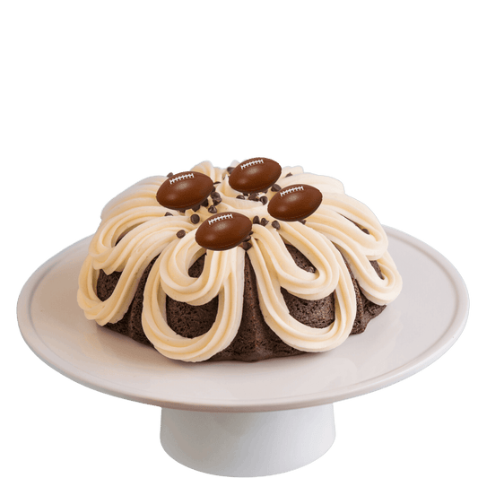 Double Chocolate | Football Bundt Cake - Bundt Cakes