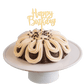 Big Bundt Cakes | "HAPPY BIRTHDAY" Topper & Candle Holder Bundt