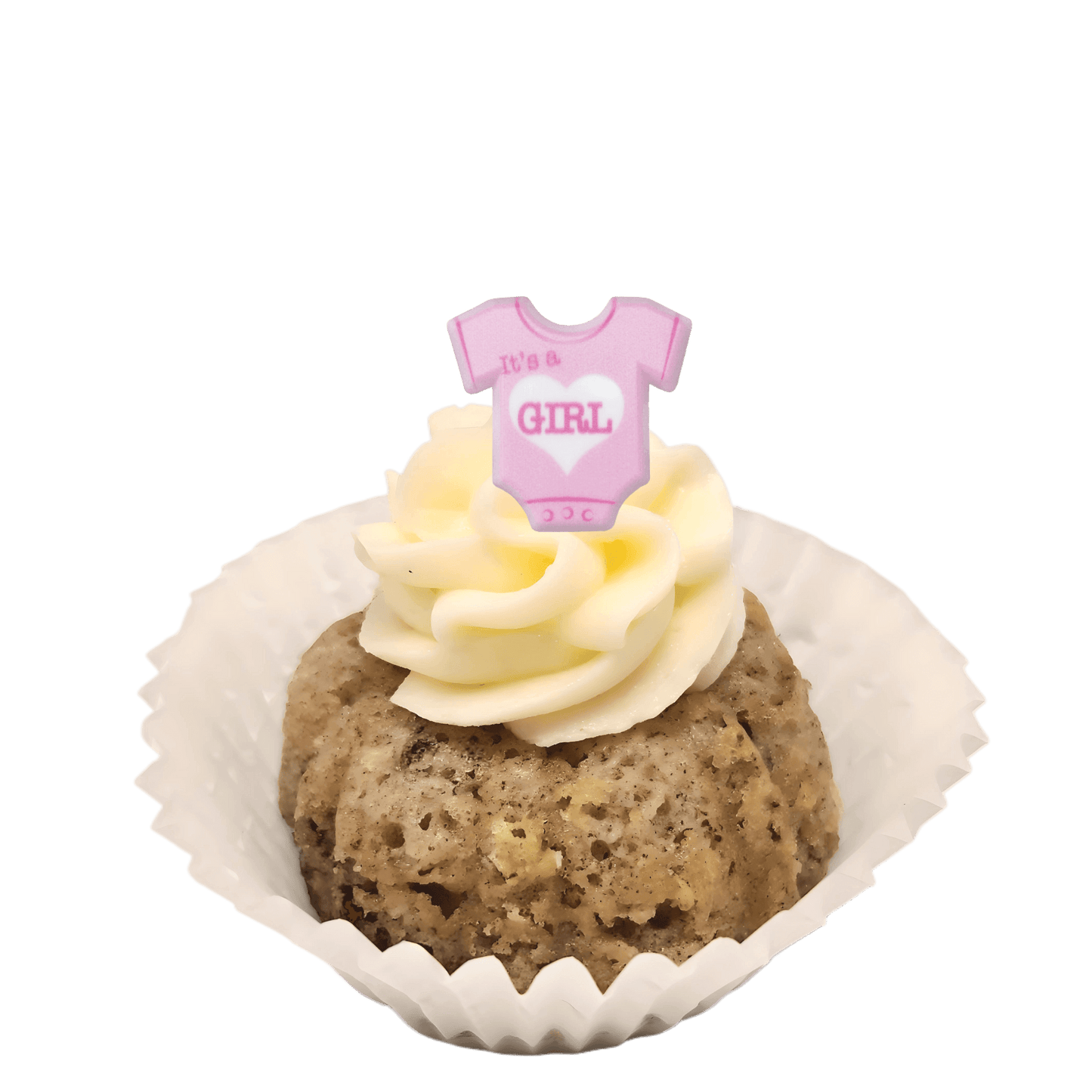 One Dozen Bitty Bundts Cookies n' Cream "It's a Girl" Bundt Cakes-Bundt Cakes-