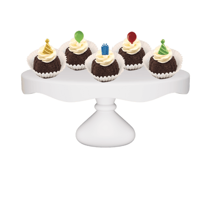 One Dozen Bitty Bundts Double Chocolate Birthday Icons Bundtcake Rings Bundt Cakes-Bundt Cakes-