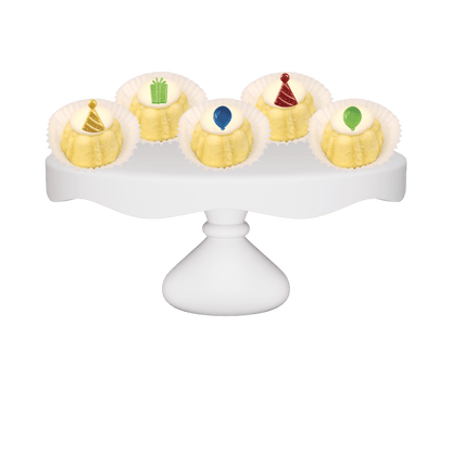 One Dozen Bitty Bundts Lemon Squeeze Birthday Icons Bundtcake Rings Bundt Cakes-Bundt Cakes-