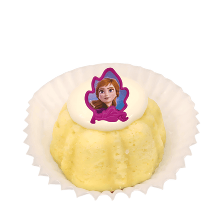 One Dozen Bitty Bundts Lemon Squeeze Disney Frozen Elsa, Anna and Olaf Bundt Cakes-Bundt Cakes-