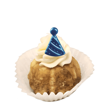 One Dozen Bitty Bundts Snickerdoodle Birthday Icons Bundtcake Rings Bundt Cakes-Bundt Cakes-