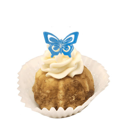 One Dozen Bitty Bundts Snickerdoodle Butterfly Bundt Cakes-Bundt Cakes-