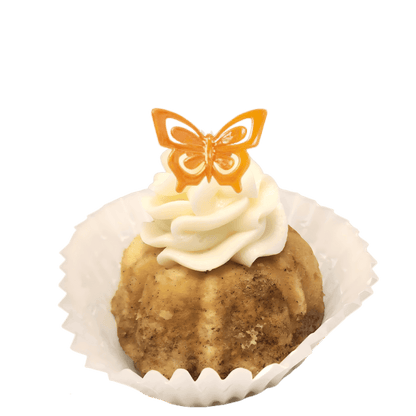 One Dozen Bitty Bundts Snickerdoodle Butterfly Bundt Cakes-Bundt Cakes-