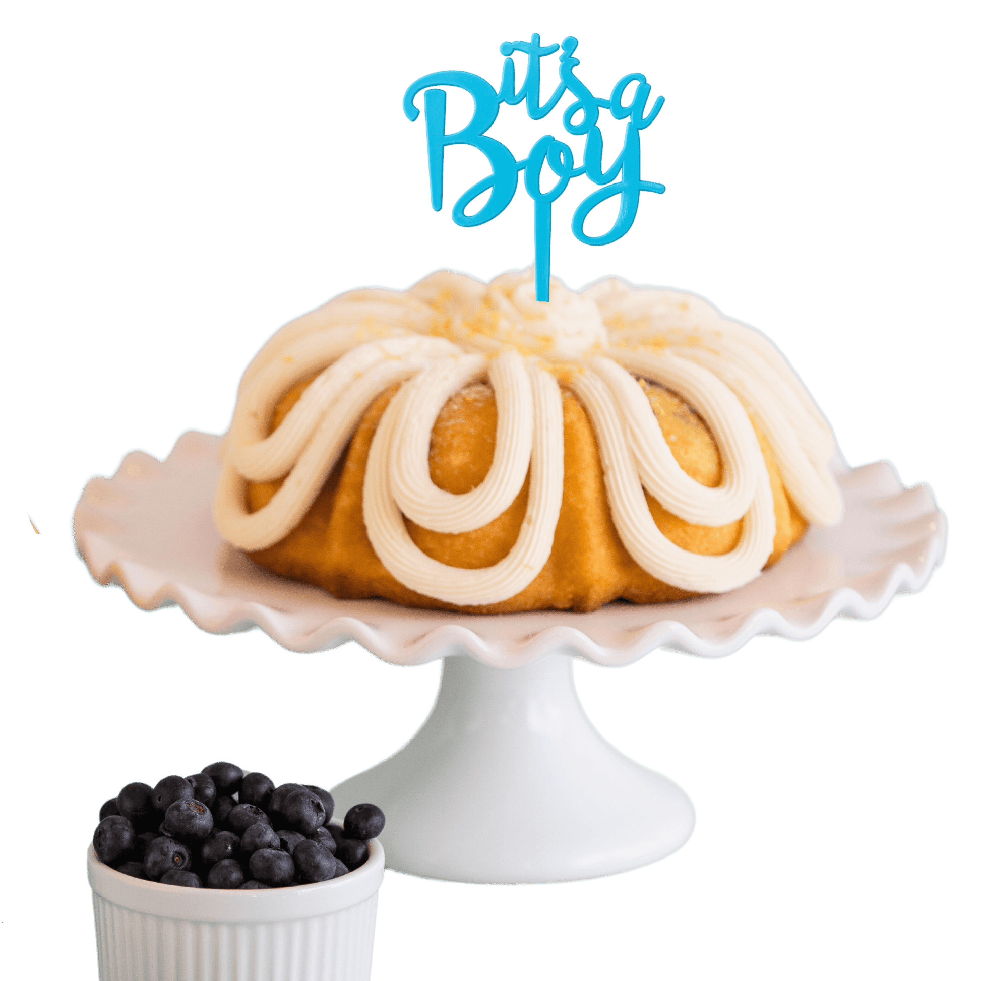 Big Bundt Cakes | "IT'S A BOY" Bundt Cake