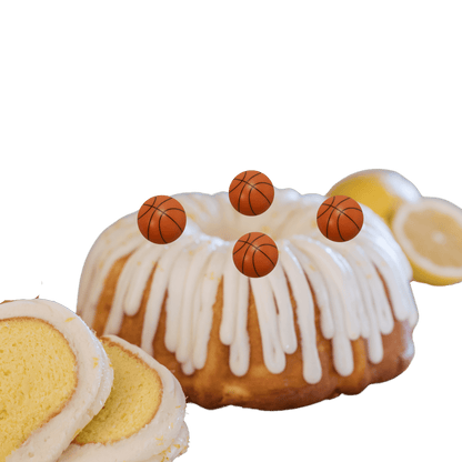 Lemon Squeeze Basketball Bundt Cake