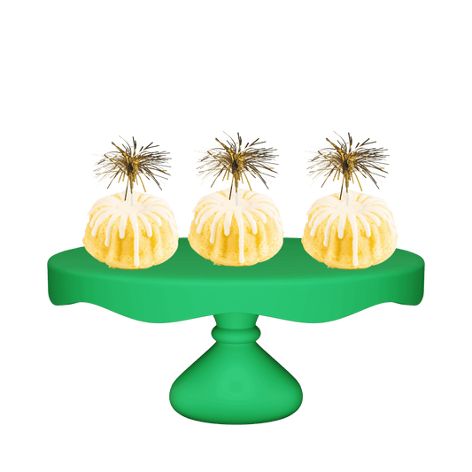 Lemon Squeeze Gold Mylar Spray Bundties-Bundt Cakes-