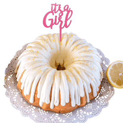 Big Bundt Cakes | "IT'S A GIRL" Bundt Cake