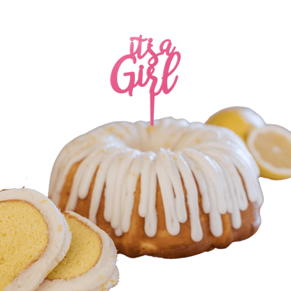 Big Bundt Cakes | "IT'S A GIRL" Bundt Cake