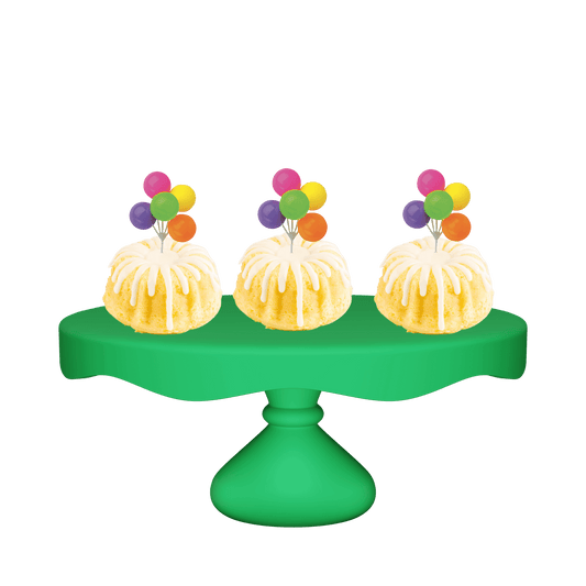 Lemon Squeeze Neon Balloon Cluster Bundties-Bundt Cakes-