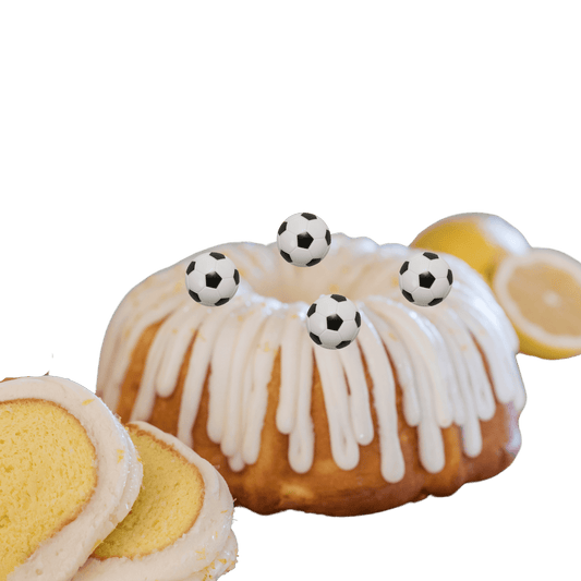 Lemon Squeeze Soccer Bundt Cake - Bundt Cakes