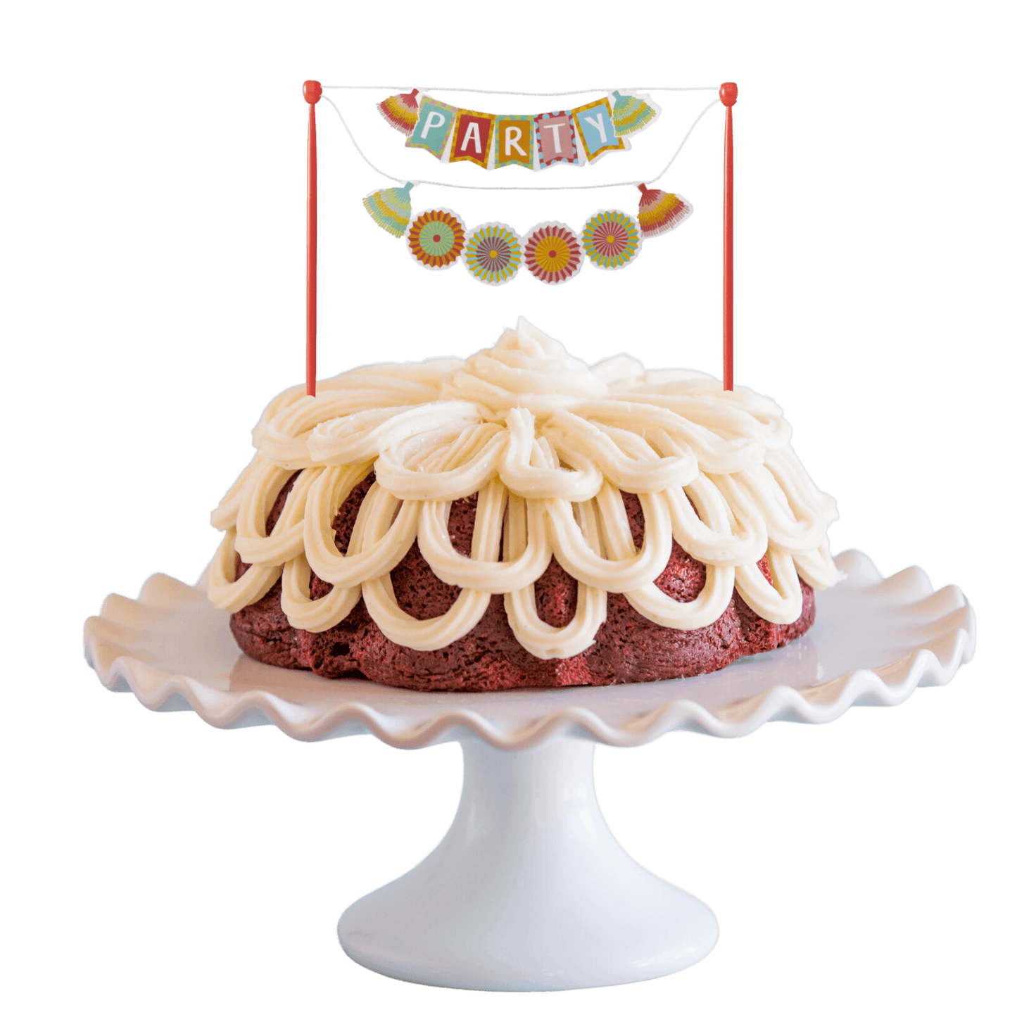 Big Bundt Cakes | Fiesta "PARTY" Banner Bundt Cake