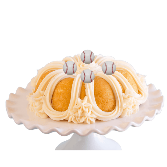 Vanilla Bean Baseball Bundt Cake - Bundt Cakes