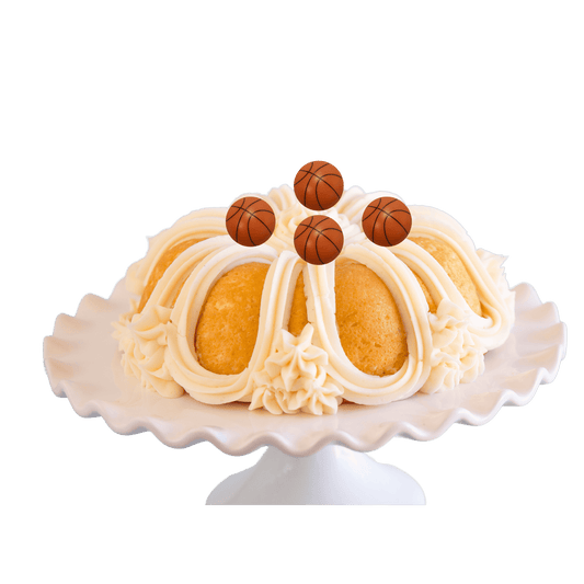 Vanilla Bean Basketball Bundt Cake - Bundt Cakes