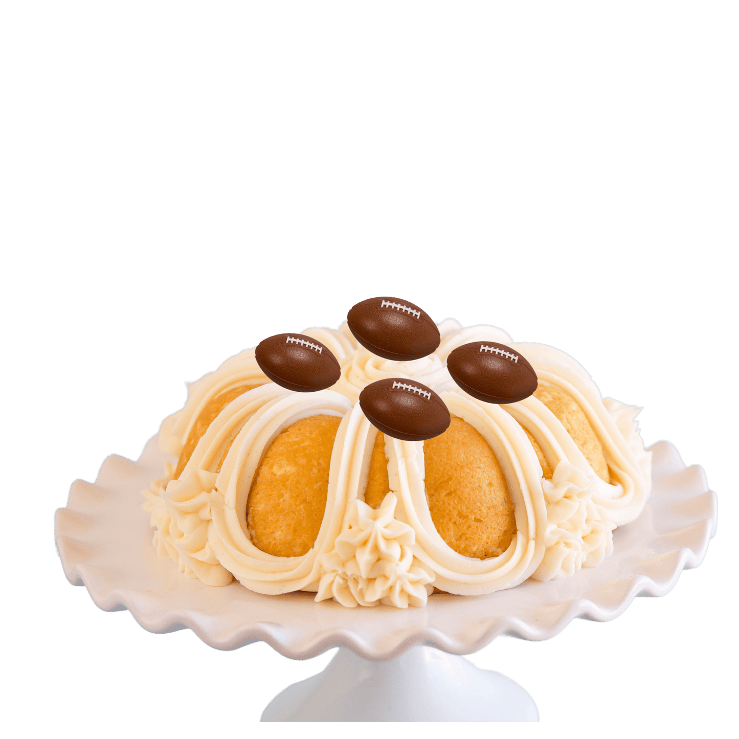 Vanilla Bean Football Bundt Cake - Bundt Cakes