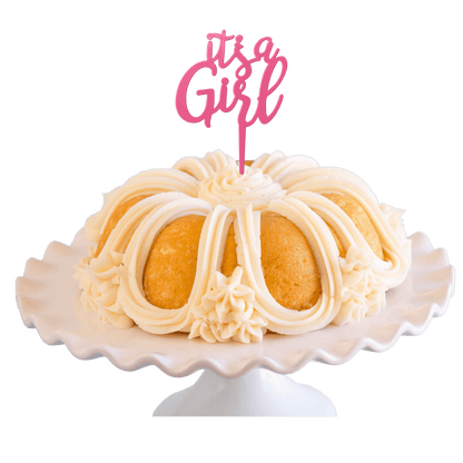 Big Bundt Cakes | "IT'S A GIRL" Bundt Cake