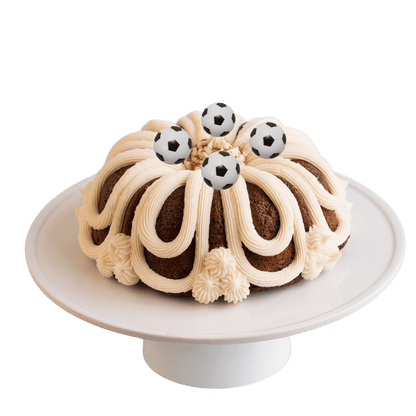 Vanilla Bean Soccer Bundt Cake