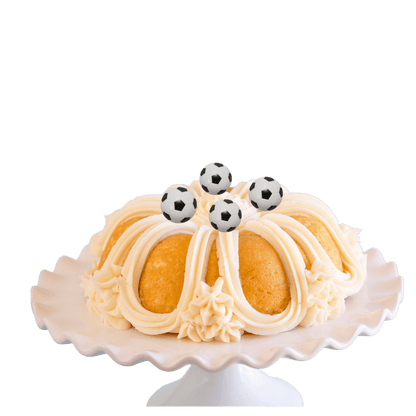 Vanilla Bean Soccer Bundt Cake