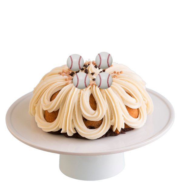 Big Bundt Cakes | Baseball Themed Bundt Cake