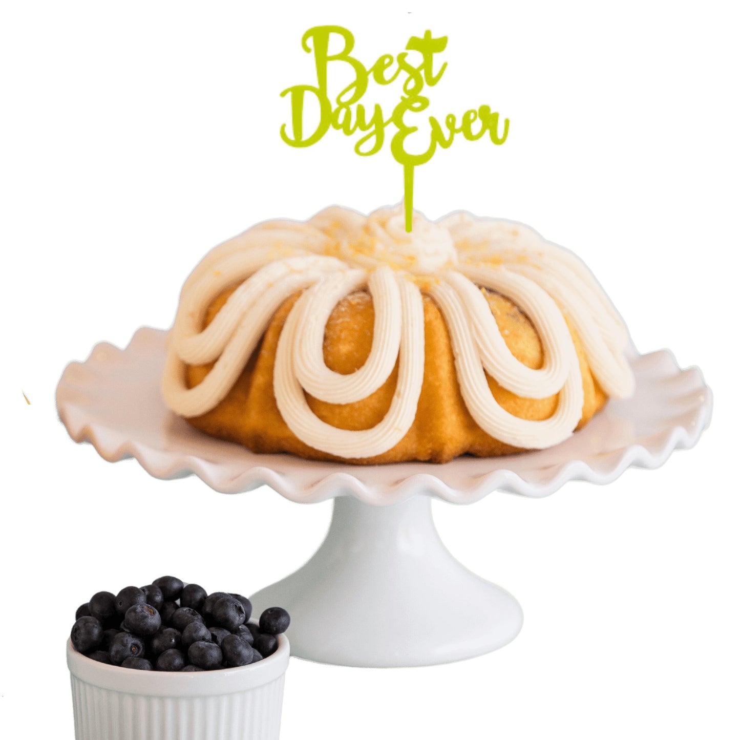 Big Bundt Cakes | "BEST DAY EVER" Candle Holder Bundt Cake