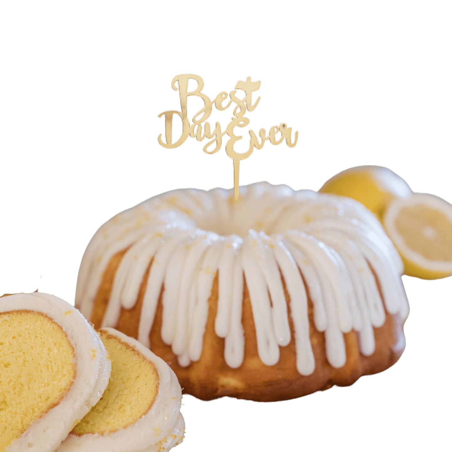 Big Bundt Cakes | "BEST DAY EVER" Candle Holder Bundt Cake