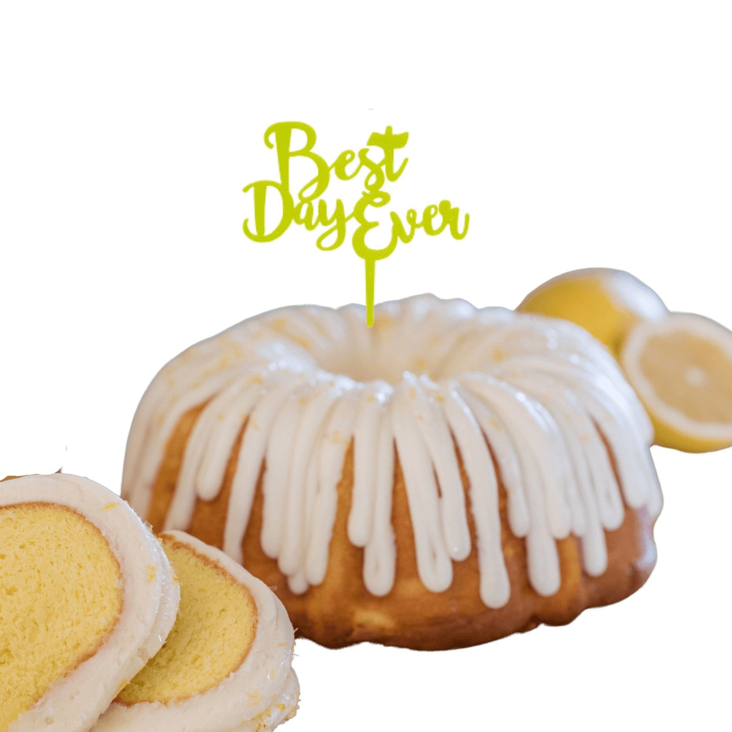 Big Bundt Cakes | "BEST DAY EVER" Candle Holder Bundt Cake