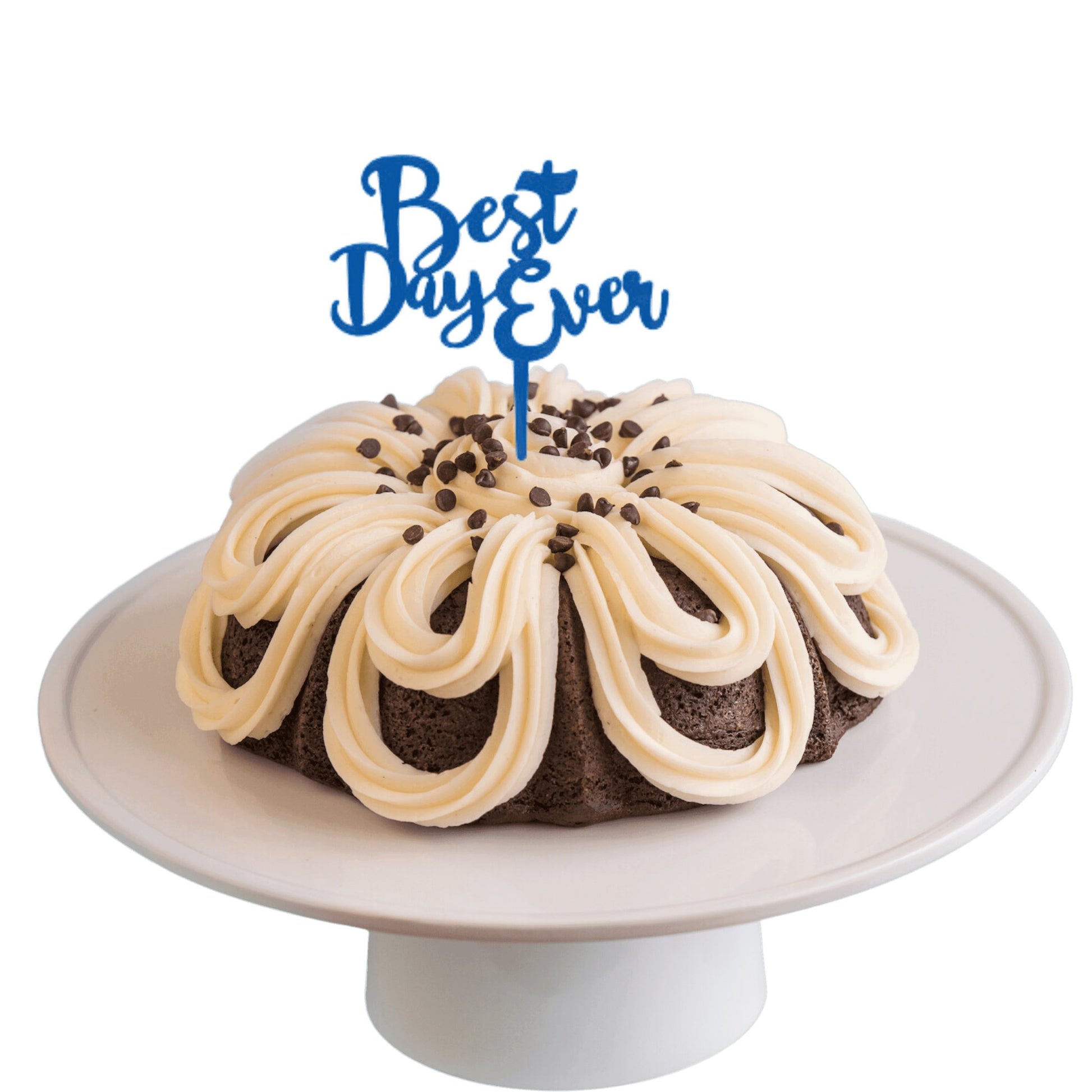 Big Bundt Cakes | "BEST DAY EVER" Candle Holder Bundt Cake