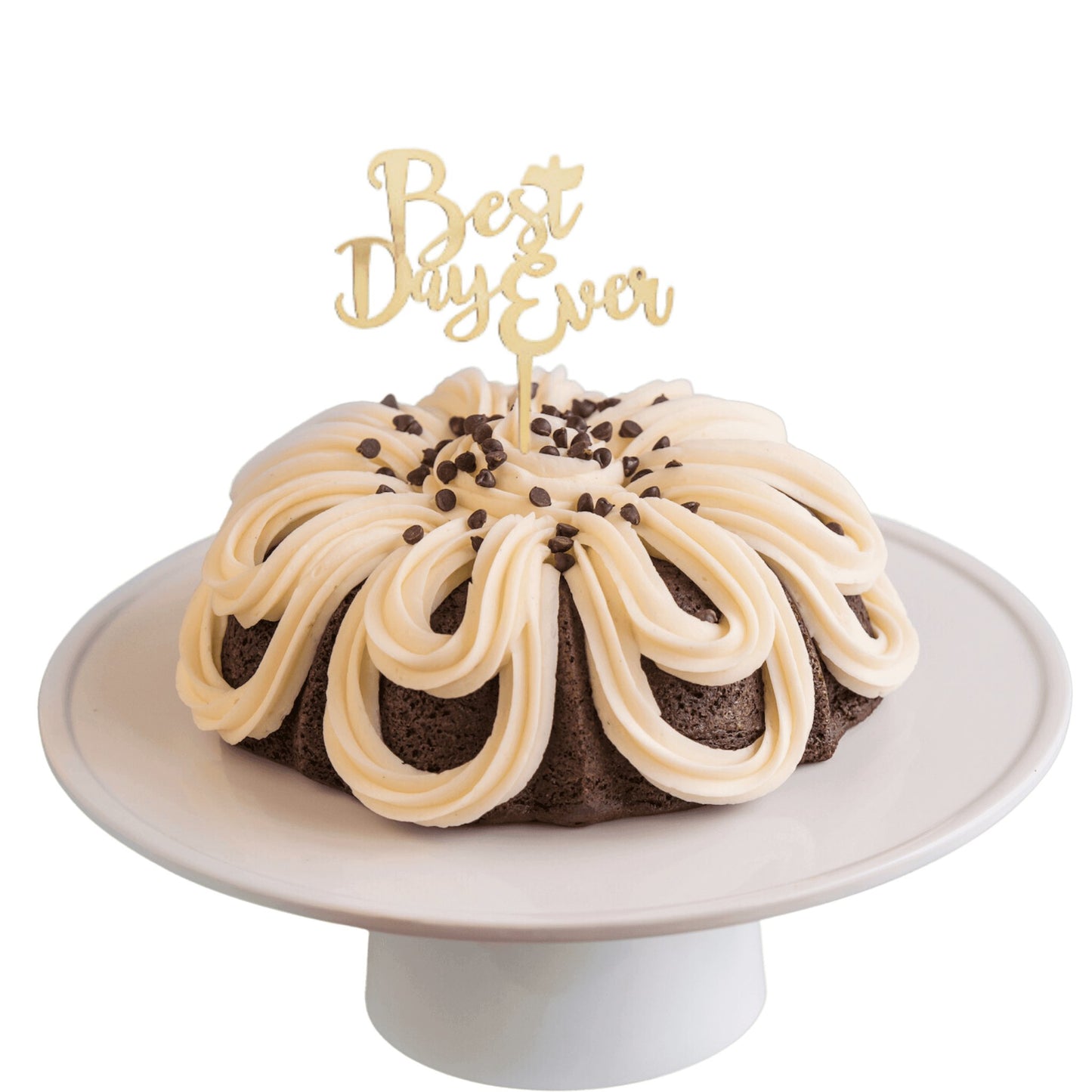 Big Bundt Cakes | "BEST DAY EVER" Candle Holder Bundt Cake