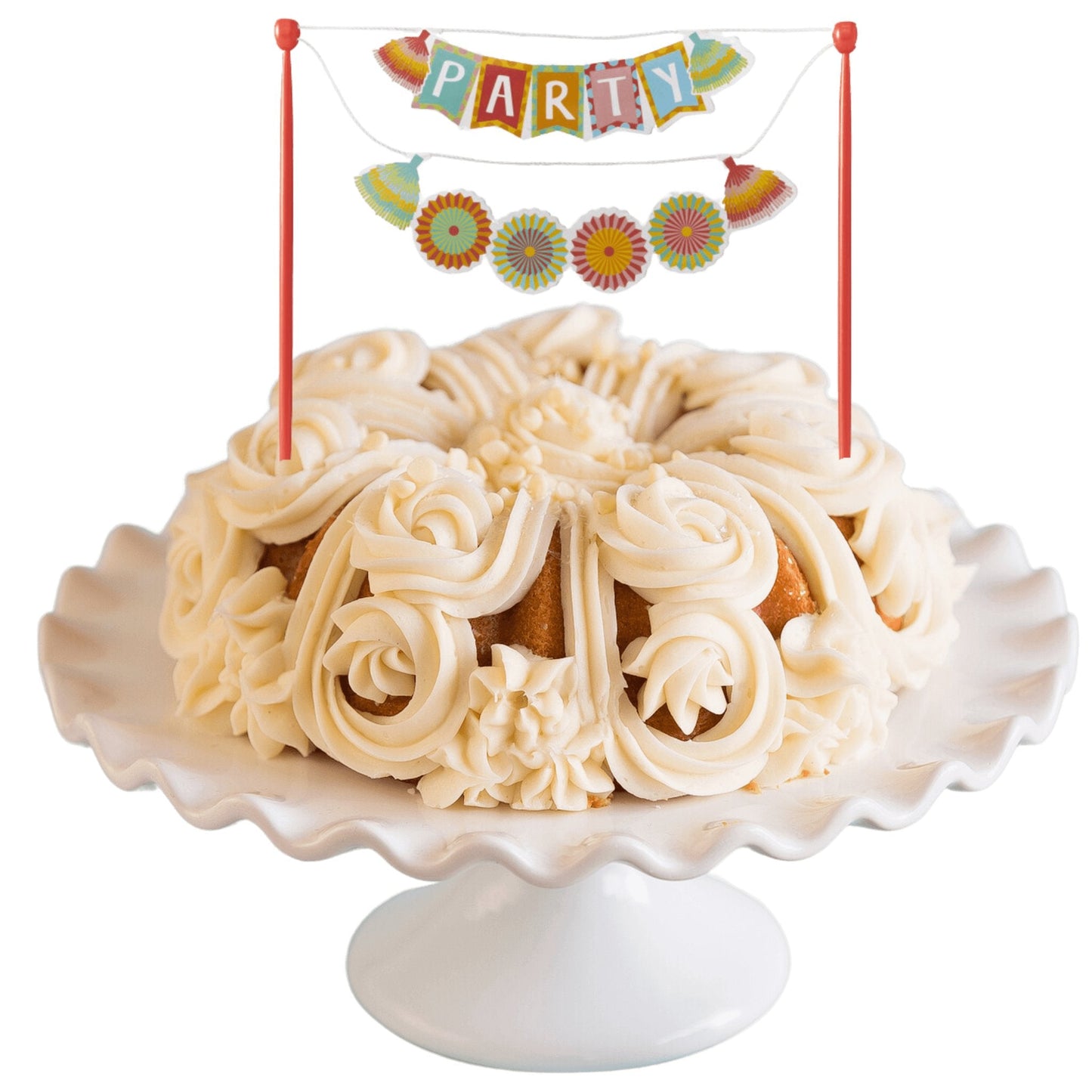 Big Bundt Cakes | Fiesta "PARTY" Banner Bundt Cake