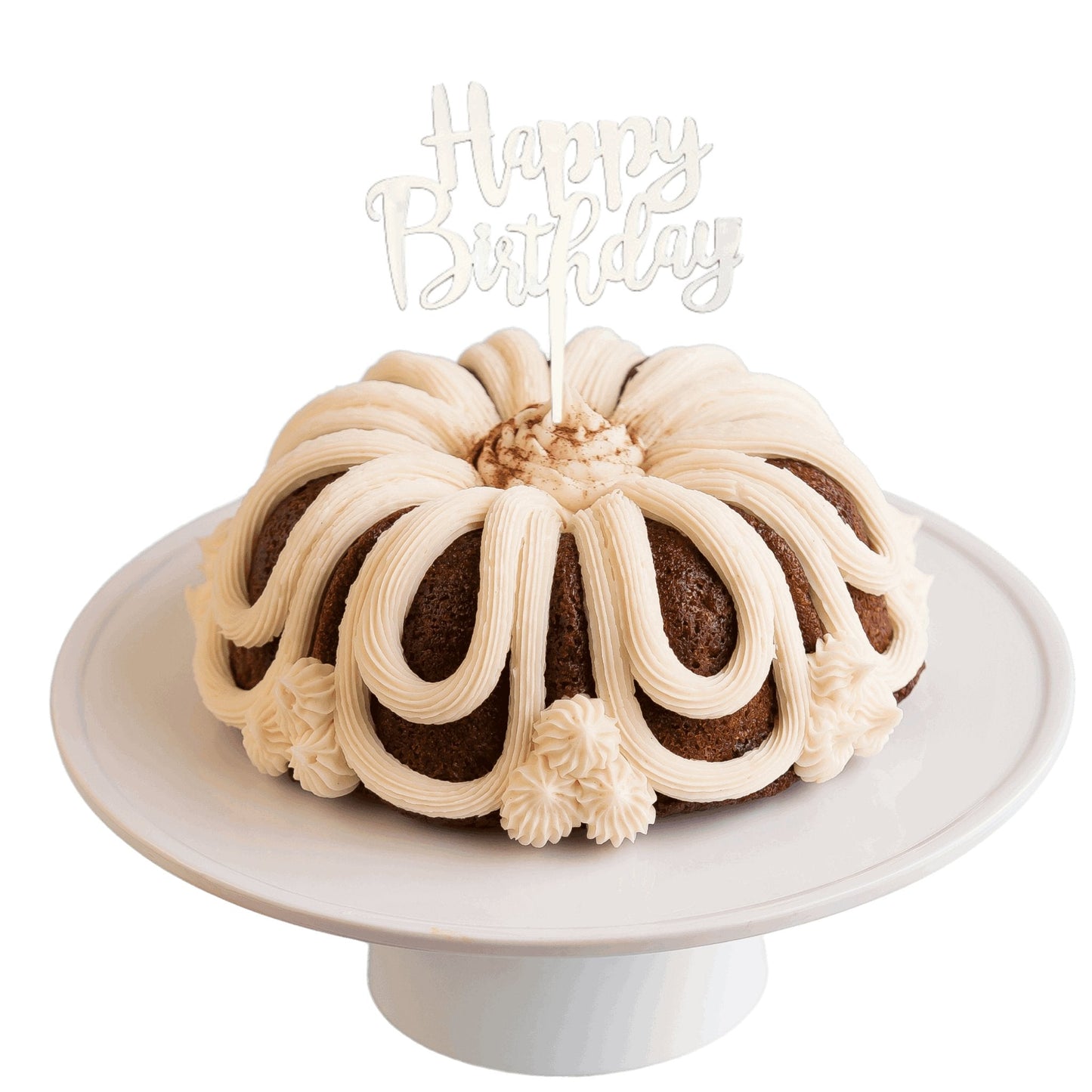 Big Bundt Cakes | "HAPPY BIRTHDAY" Candle Topper